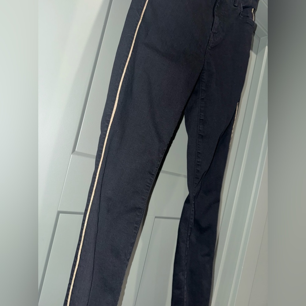 Mother Denim High Waisted Looker Jeans- Not Quilty One Liner-size 26 - Picture 6 of 16